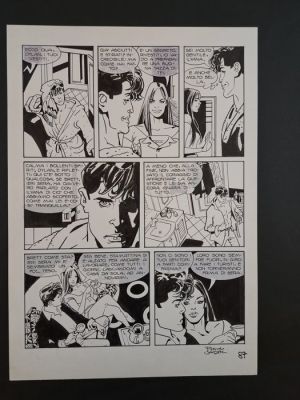 Saudelli, Franco - 1 Original page - Dylan Dog - Tra Moglie e Marito… | Catawiki