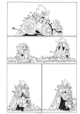 Crom - 1 Original page - Birdking - 2024 | Catawiki