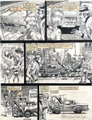 Ward, Bill - 1 Original page - Cracked - Nancy Bickering! - 1976