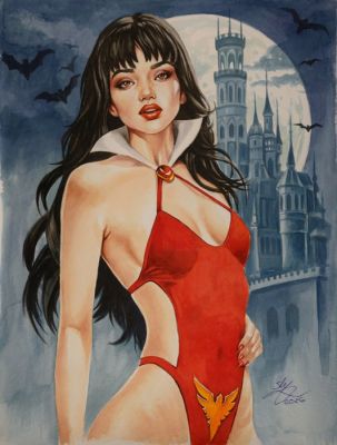 Sly - Vampirella homage | Catawiki