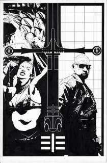 Tim Bradstreet | Blade Cover (Marvel Max) Issue 04 Page Cover | Splash Page