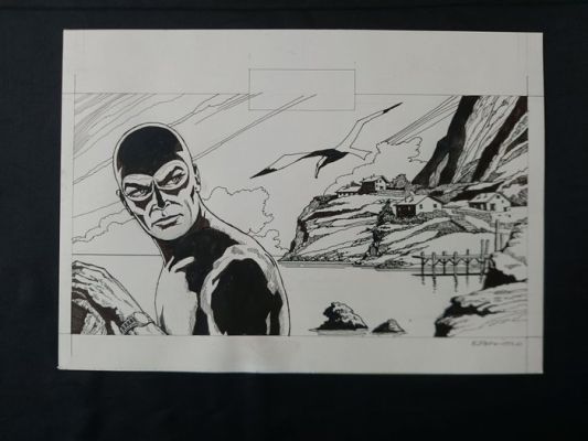 Facciolo, Enzo - 1 Original drawing - Diabolik | Catawiki