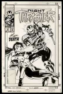 Saltares, Javier - NIGHT THRASHER #2 Cover