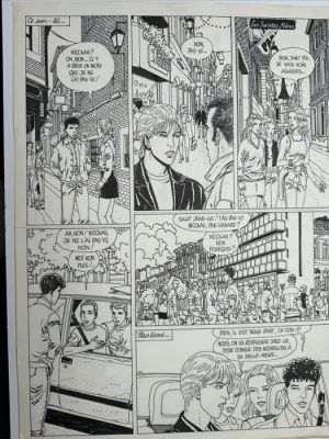 Carin, Francis - 1 Original page - A la recherche de Nicolas - 1997 | Catawiki