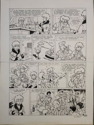 Di Sano, Bruno - 1 Original page - Blagues Coquines | Catawiki
