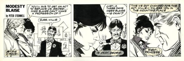 Romero, Enric Badia - 1 Supprimer l’original - Modesty Blaise - The Vanishing Dollybirds - 1976 | Catawiki
