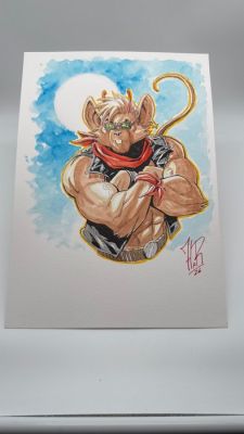 Jordi Tarragona - 1 Original colour drawing - Biker Mice - Biker Mice