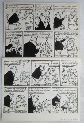 Jef Nys - 1 Original page - Jommeke 36 - Neuzen bij de vleet - 1968 | Catawiki