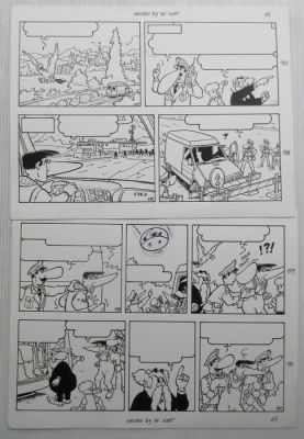 Studio Jef Nys - 1 Original page - Jommeke 36 - Neuzen bij de vleet - 2004 | Catawiki
