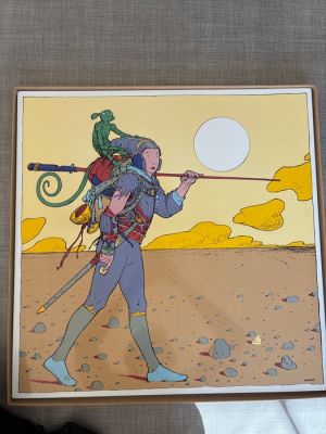 Moebius - Starwatcher : The Fool / Le Fou - 1 plaque émaillée - Emaillerie Belge Nouvelle - 1993 | Catawiki