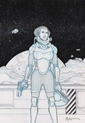 Malfin, Nicolas - 1 Original drawing - Golden City - MIFA - 2026