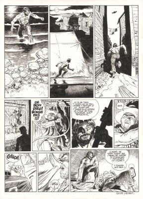 Ralph Meyer | Planche originale n°10 - Le Monde selon Oz - Undertaker | Daniel Maghen
