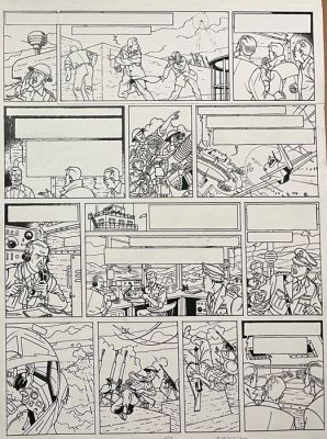 Teun Berserik - 1 Original page - Blake & Mortimer - 2018 | Catawiki