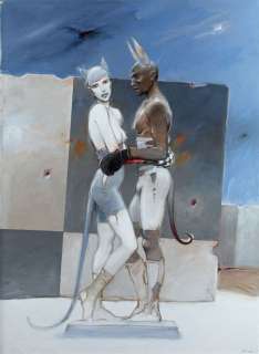 Enki Bilal (Né En 1951) - WHITE QUEEN BLACK KING, 2012