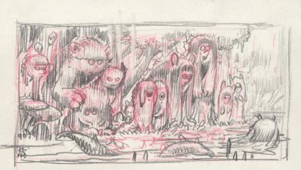 Stan Manoukian | Recherche préparatoire de l’Illustration originale, "Appearence of the Rain" | Daniel Maghen