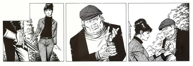 Enric Badia Romero | Modesty Blaise – Romero – Daily strip original 10109(A) | Origin Of Comics