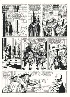 Juillard. Planche originale 7 vies de l’Epervier | BDEnchères