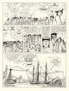 Pellerin. Planche originale L’Epervier | BDEnchères