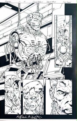 Kevin West - 1 Original page - Foxfire - Vol 1 #3 - 1996 | Catawiki