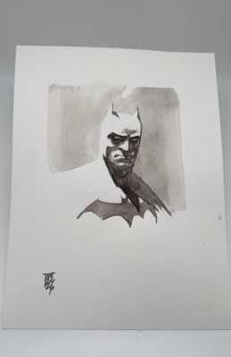 Alex Maleev - 1 Pencil drawing - Daredevil - Batman - 2026 | Catawiki
