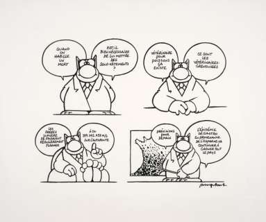 Philippe Geluck Né En 1954 - 4 POUR LE PRIX DE 3