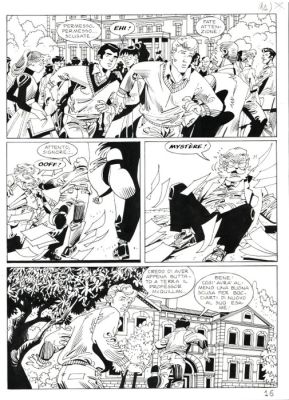 Torti, Rodolfo - 3 Original page - Martin Mystere Speciale #28 - "I dolori del giovane Martin" - 2011 | Catawiki