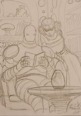 Bonin, Cyril - 1 Original preliminary drawing - Karl - 2026 | Catawiki