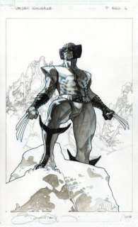 Bianchi, Simone - 2018 MARVEL MASTERPIECES - WOLVERINE Preliminary Art | ComicConnect