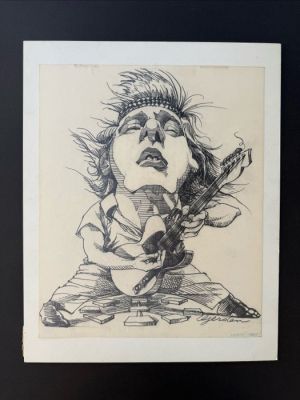Gerry Gersten - 1 Original drawing - MAD - Springsteen - 1995 | Catawiki