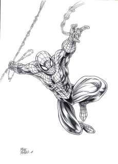 Ratera, Mike | Original drawing  - Spider-Man | Catawiki