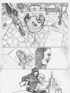 The Theatre Bizarre matita page 7 | Avalon Comic Art