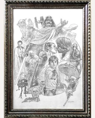 Sanjulian, Manuel Original preliminary drawing - Star Wars: The Empire Strikes Back | Catawiki