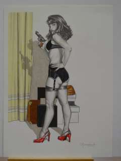 Casotto, Giovanna | Original drawing  - â€œPin upâ€ | Catawiki