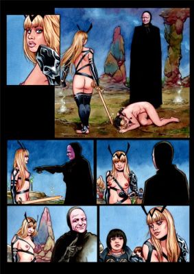 Hartmann, Erich - 1 Original colour page - Orgies Barbares - "Con túnicas y a lo loco" - 2026 | Catawiki