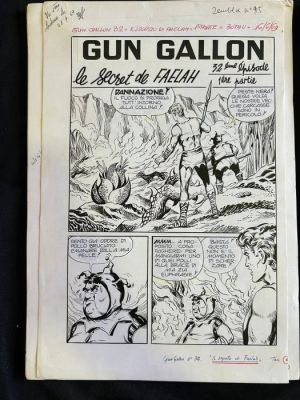 Buffolente, Egidio - 12 Original page - Gun Gallon - Le Secret de Faelah - storia completa | Catawiki