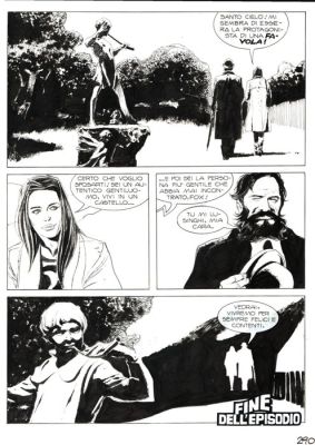 Roi, Corrado - 1 Original page - Dylan Dog Maxi #14 - "Gita fuori porta" - 2001 | Catawiki