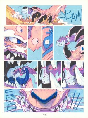 Davide Tosello | Planche originale n°140 - Maison Croa Croa | Daniel Maghen