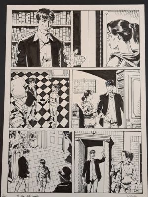 Simeoni, Gigi - 1 Original page - Dylan Dog: Il Passo dell’Angelo - 2017 | Catawiki