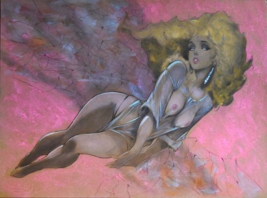 Edgar Wallace - 1 Original colour drawing - Zeichnung No 131 - LORNA - 2026 | Catawiki