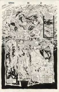 Capullo, Greg - SPAWN (1992-) #33 Interior Page | ComicConnect