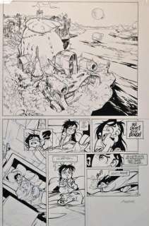 MUNUERA José Luis   - Navis   - Planche 5 de l‘album Latitzoury édité par Delcourt [...]