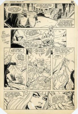 Aparo, Jim - BATMAN AND THE OUTSIDERS ANNUAL #1 Interior Page | ComicConnect (Buy It Now)