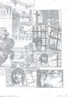 Gianenrico Bonacorsi | Planche Originale « Carmen » P1 | La BD s’expose
