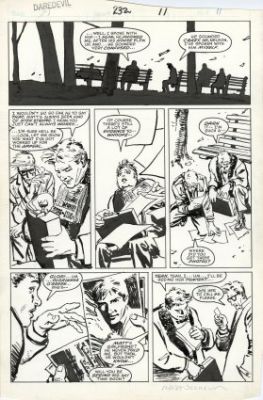 Mazzucchelli, David - DAREDEVIL (1964-98) #232 Interior Page | ComicConnect (Buy It Now)