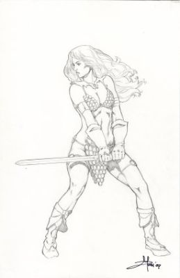 Rubi, Mel - RED SONJA Illustration | ComicConnect