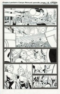 Hanna, Scott - GREEN LANTERN CORPS ANNUAL (2013) #1 Interior Page | ComicConnect