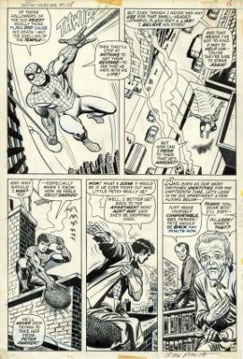 Romita Sr., John - AMAZING SPIDER-MAN (1963-98; 2003-13) #108 Interior Page | ComicConnect
