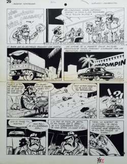 Seron | Original Page - Les Petits Hommes Volume 2 - Des Petits Hommes au Brontoxique - (1974) | Catawiki