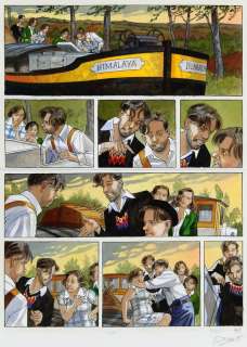 Gibrat | Le Vol du corbeau, planche n°31 à l’encre de… | Millon