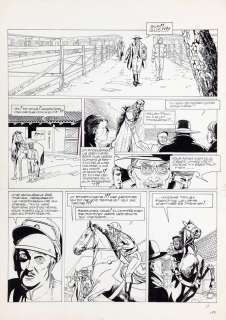 Nicaise | Sang de Lune, planche n°13 à l’encre de Chine,… | Millon